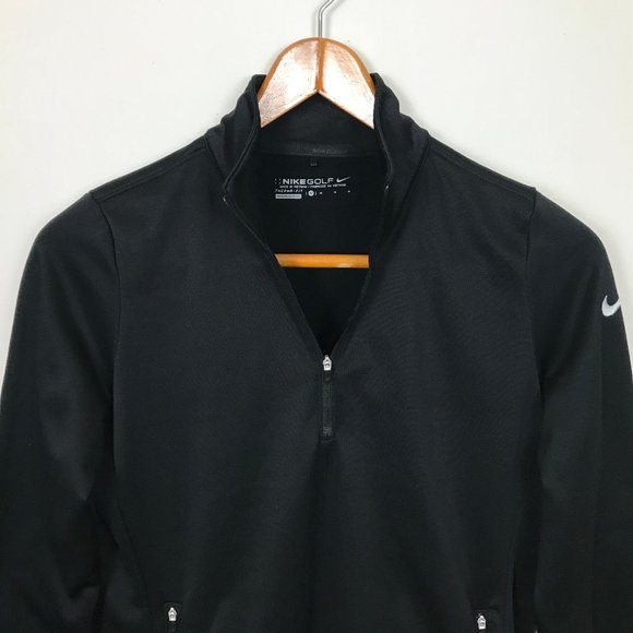 Nike Jackets & Blazers - Nike Golf Therma Fit Women M Zip Pullover Jacket
